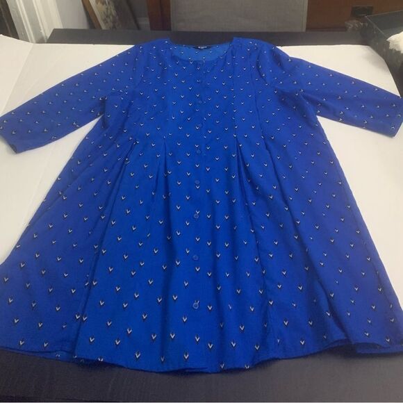 Blue BB Dakota Patterned Dress - Picture 2 of 6